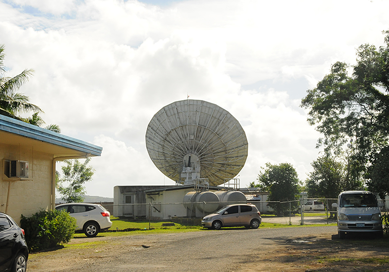 Космическая тарелка надежно связывает Палау с остальным миром
