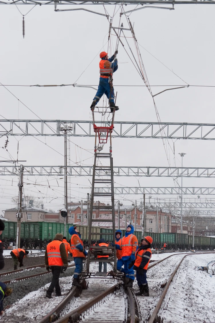 Азбука СЖД от А до Я: Контактная сеть - KP.RU