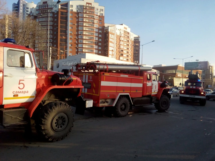 Самара пожар звезда