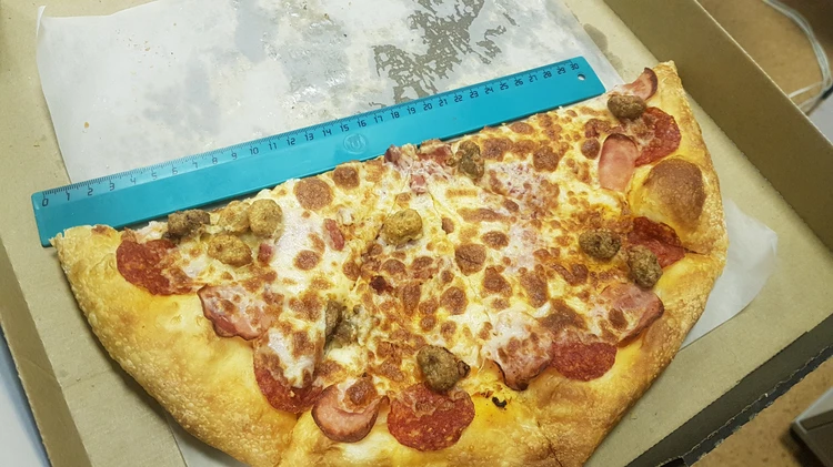 Пицца 21 см фото в сравнении с 33
