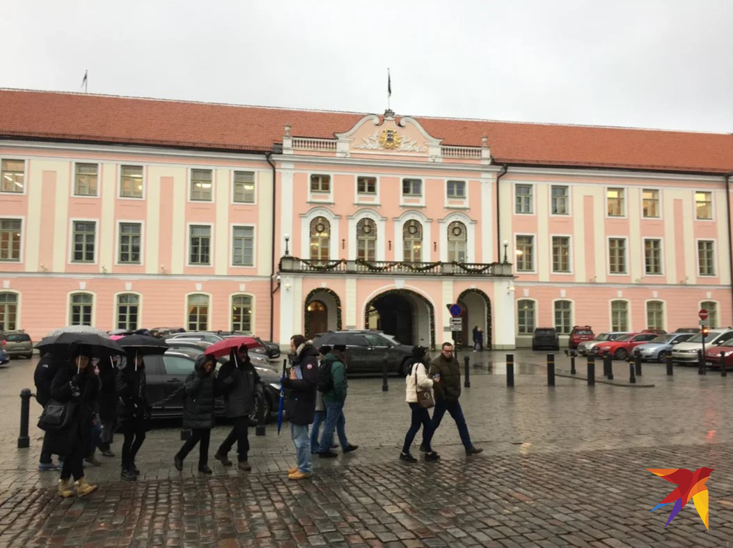 Здание парламента Эстонии.