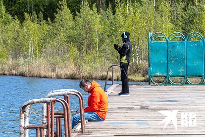 По легендам, в этом озере утонула церковь, но не все местные жители в это верят (Бабошкино).