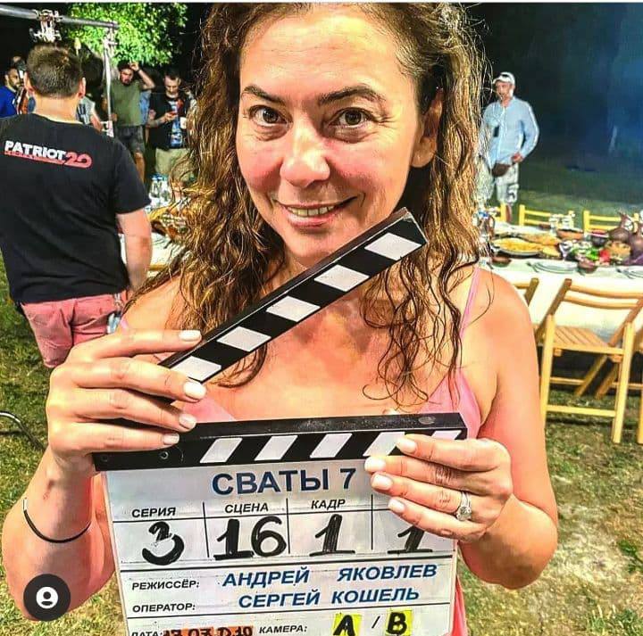 Инна Королева часто размещала на своей странице в инстаграм фото и видео со съемок. Фото: соцсети