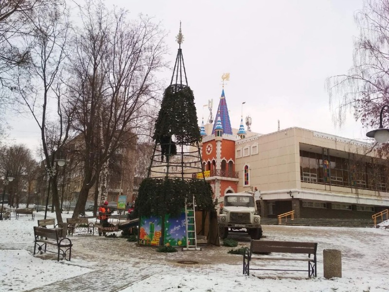 Первая новогодняя елочка в 2020 году. Фото: из группы «ВКонтакте»Любопытный_Лис | 3D съемка 360 Ижевск | фотограф