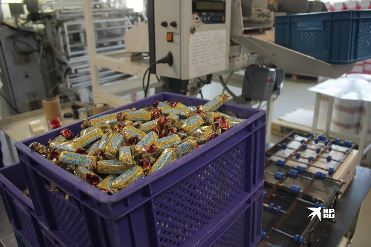 Российские сладости очень полюбили в Китае.