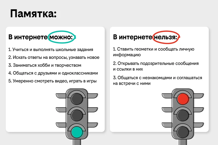 10 правил безопасности в интернете для детей