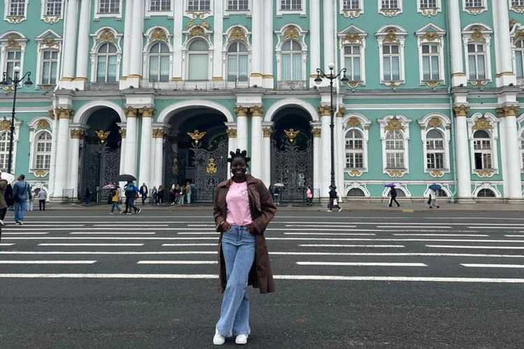 Стампулус Данква Микеалина Мэри из Ганы учится в УУНиТ на 3 курсе и планирует стать дипломатом. Фото: личный архив героини публикации