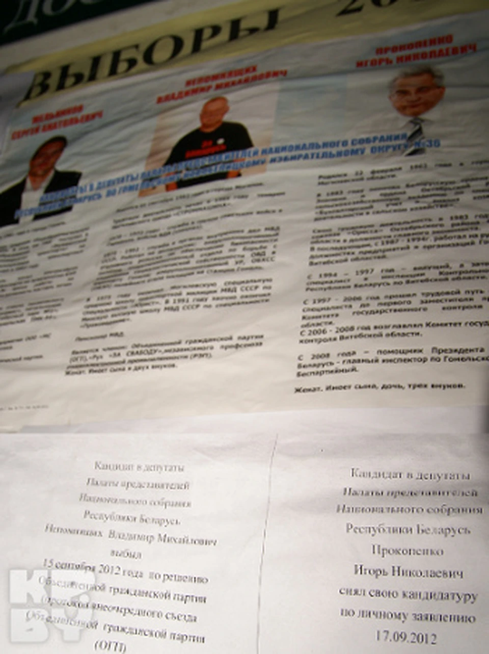 На округе остался один кандидат