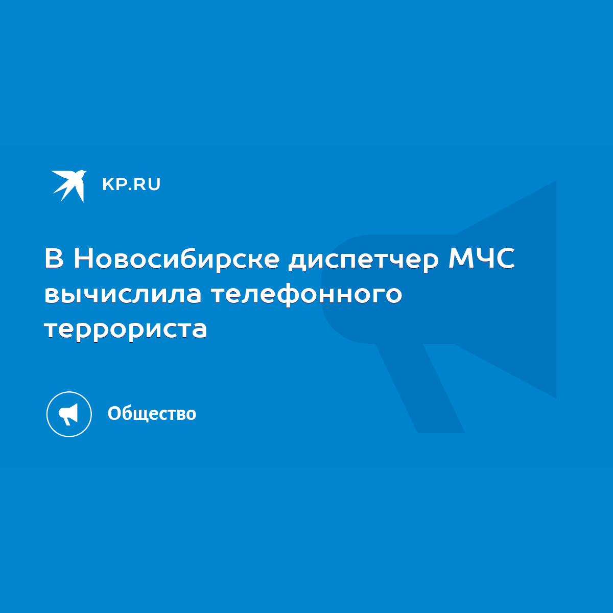 В Новосибирске диспетчер МЧС вычислила телефонного террориста - KP.RU