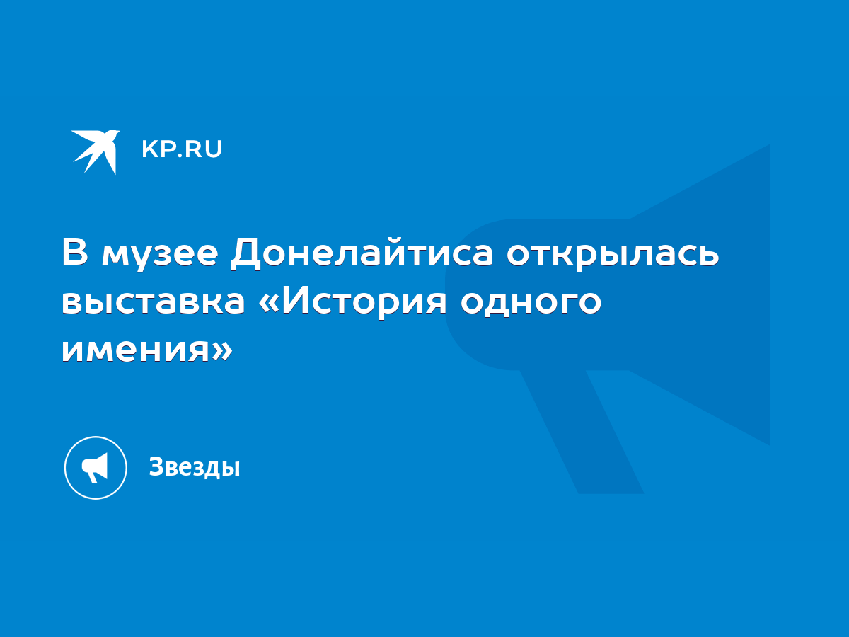 В музее Донелайтиса открылась выставка «История одного имения» - KP.RU