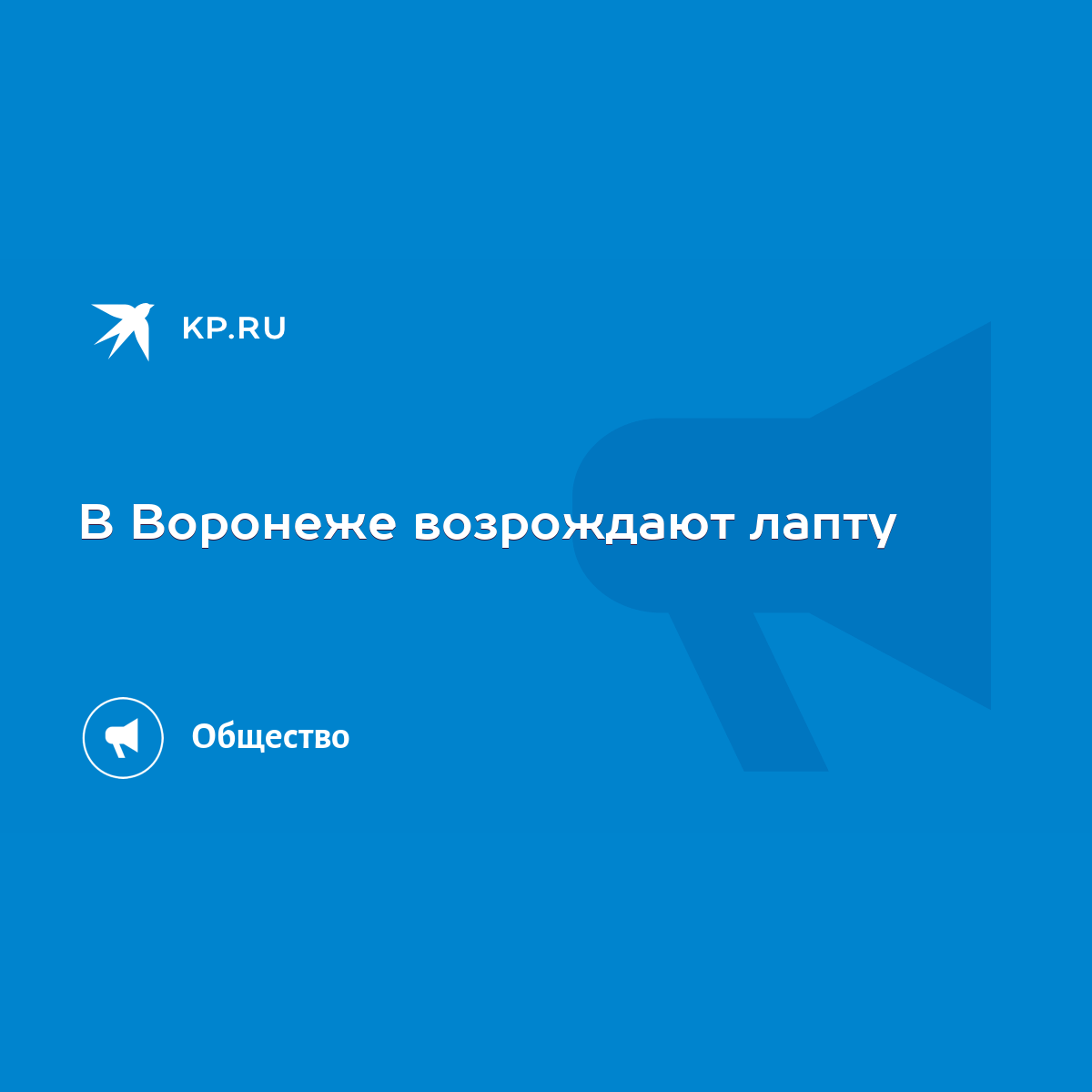 В Воронеже возрождают лапту - KP.RU