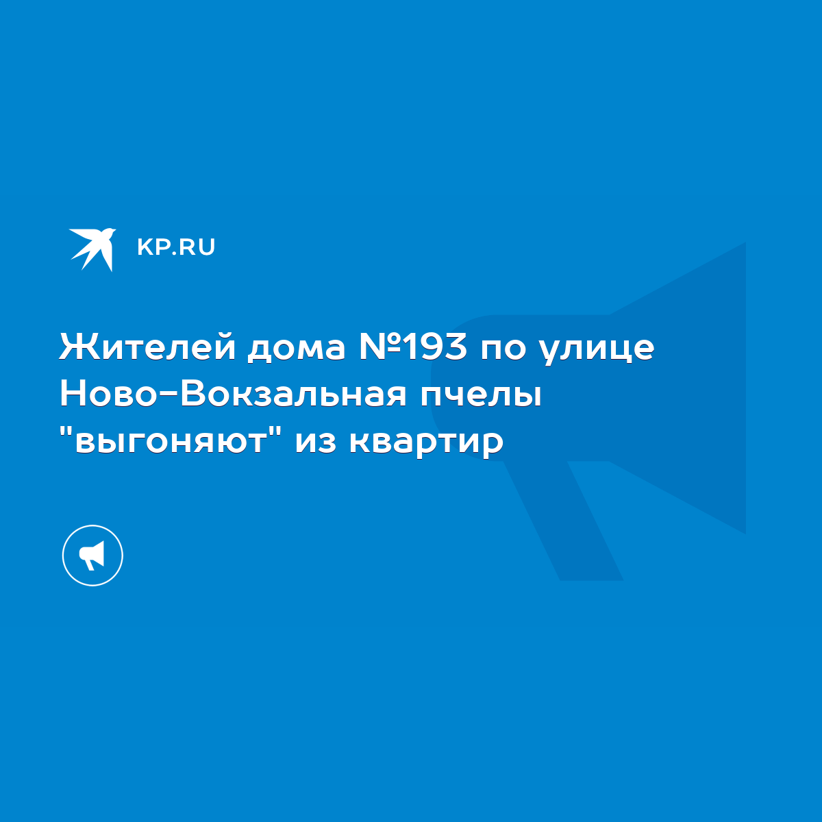 Жителей дома №193 по улице Ново-Вокзальная пчелы 