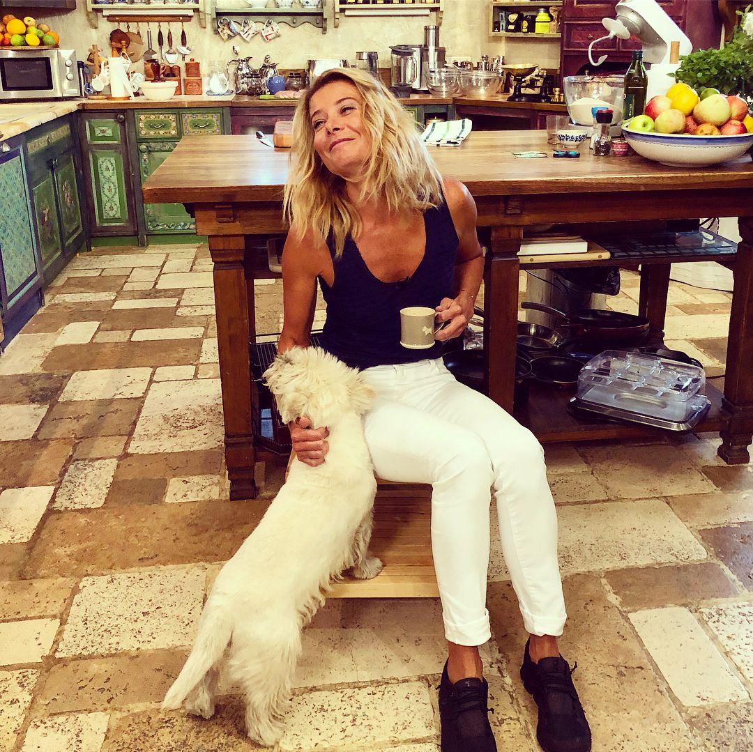 Yulia Vysotskaya ve vlastní kuchyni